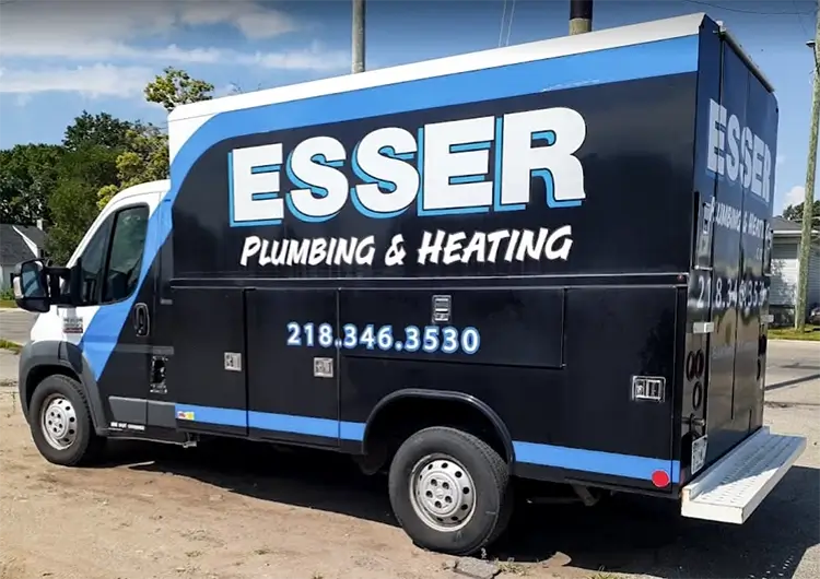 Esser Plumbing and Heating Service Truck